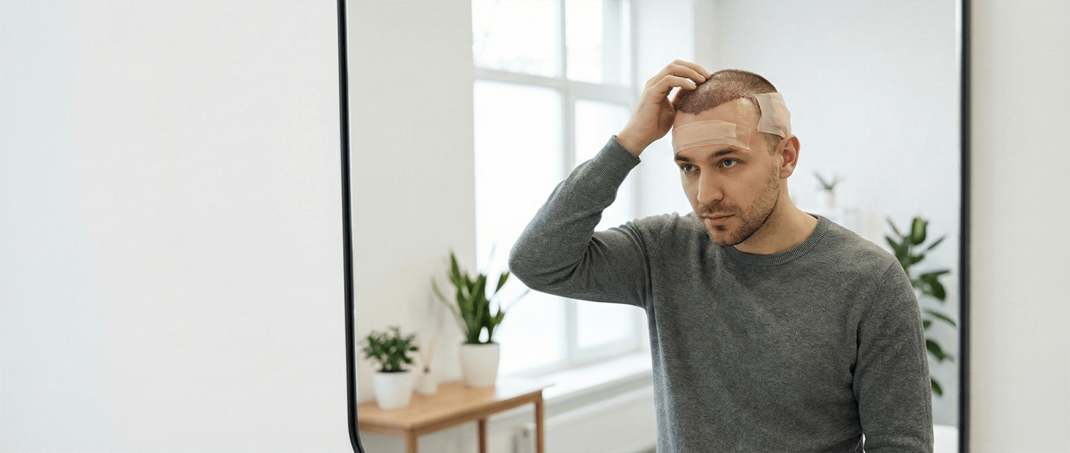 Was sollte man nach einer Haartransplantation vermeiden, um die Grafts zu schützen?